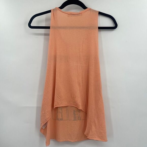 Junk Food Clothing Co. Women's Orange Velvet Underground Orange Tank Top Size Sm - Picture 5 of 5